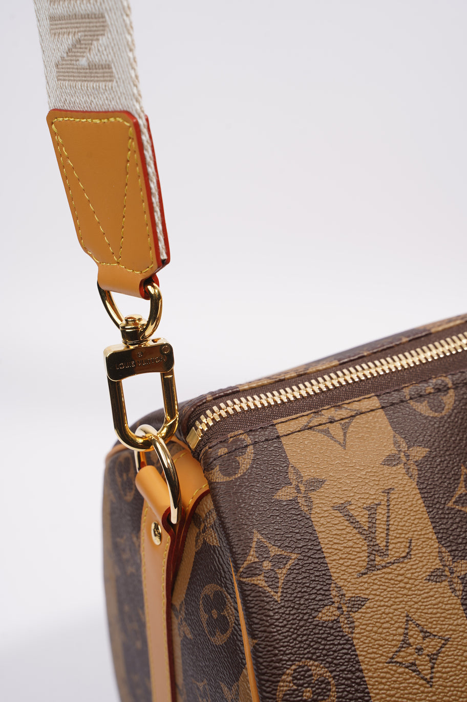 Louis Vuitton x Nigo Keepall Bandouliere Reverse Monogram Canvas 50 Image 18