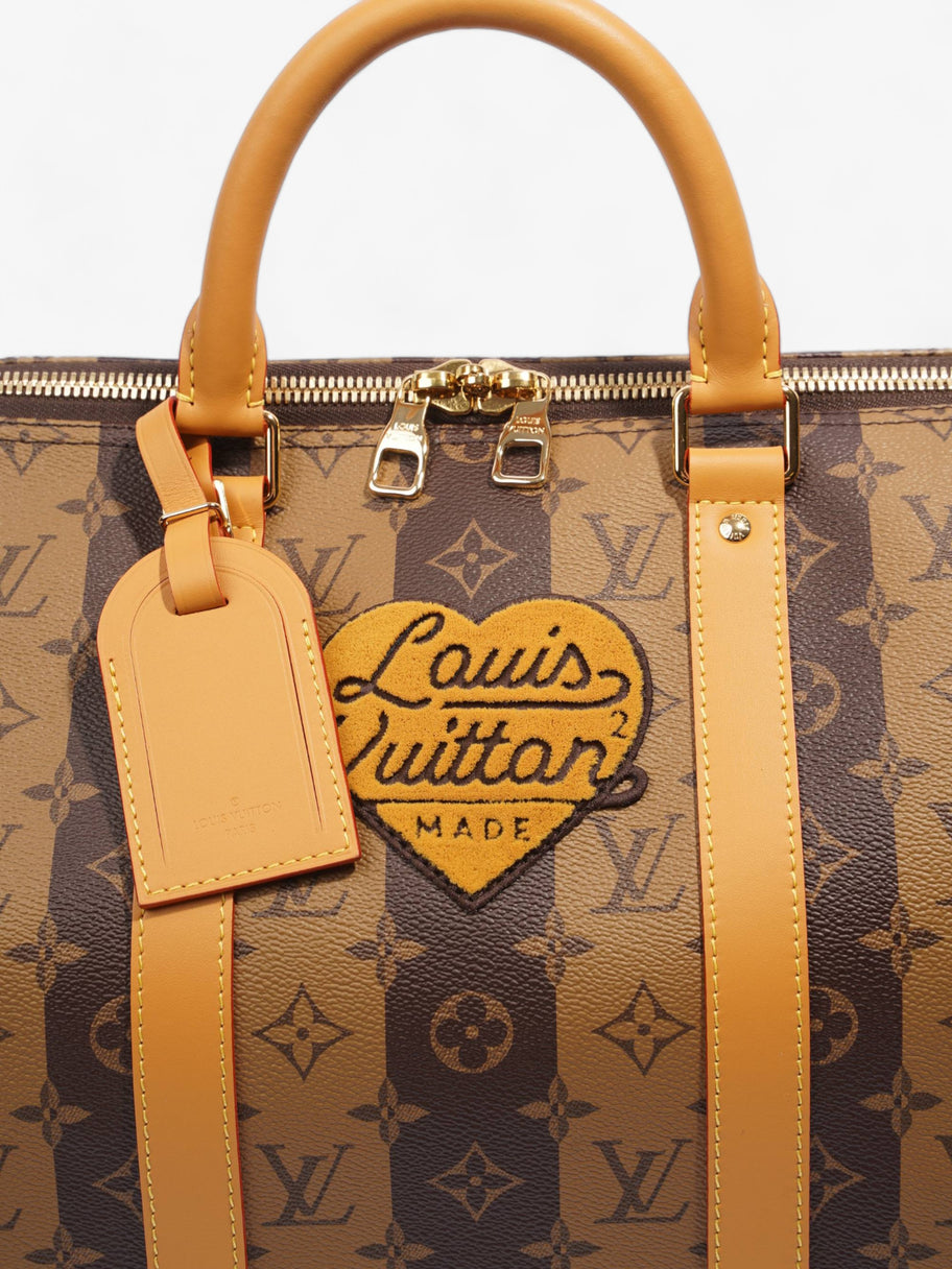 Louis Vuitton x Nigo Keepall Bandouliere Reverse Monogram Canvas 50 Image 2