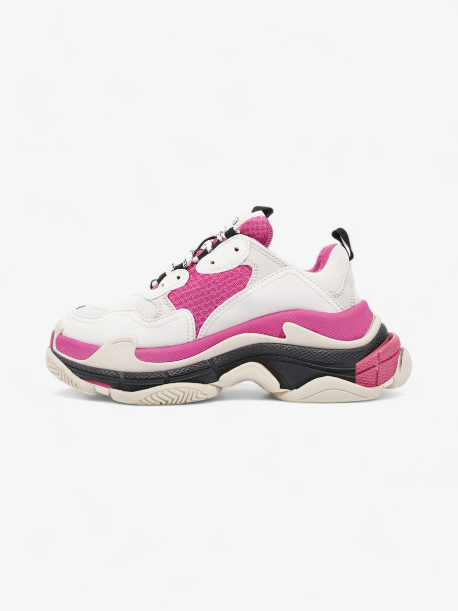 Balenciaga Triple S White / Pink / Black Mesh EU 38 UK 5 Image 2