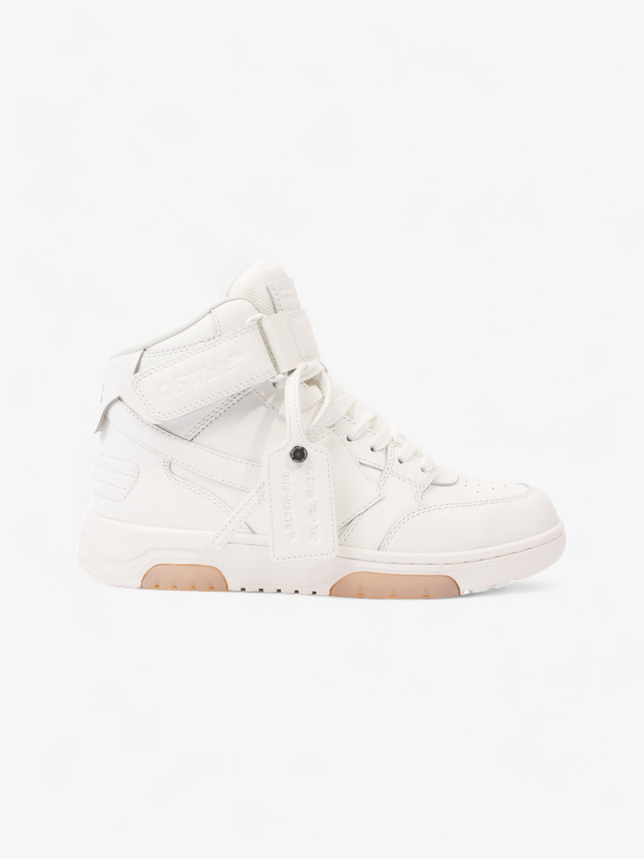 Off White Out Of Office Mid Top White Leather EU 40 UK 6 Image 1