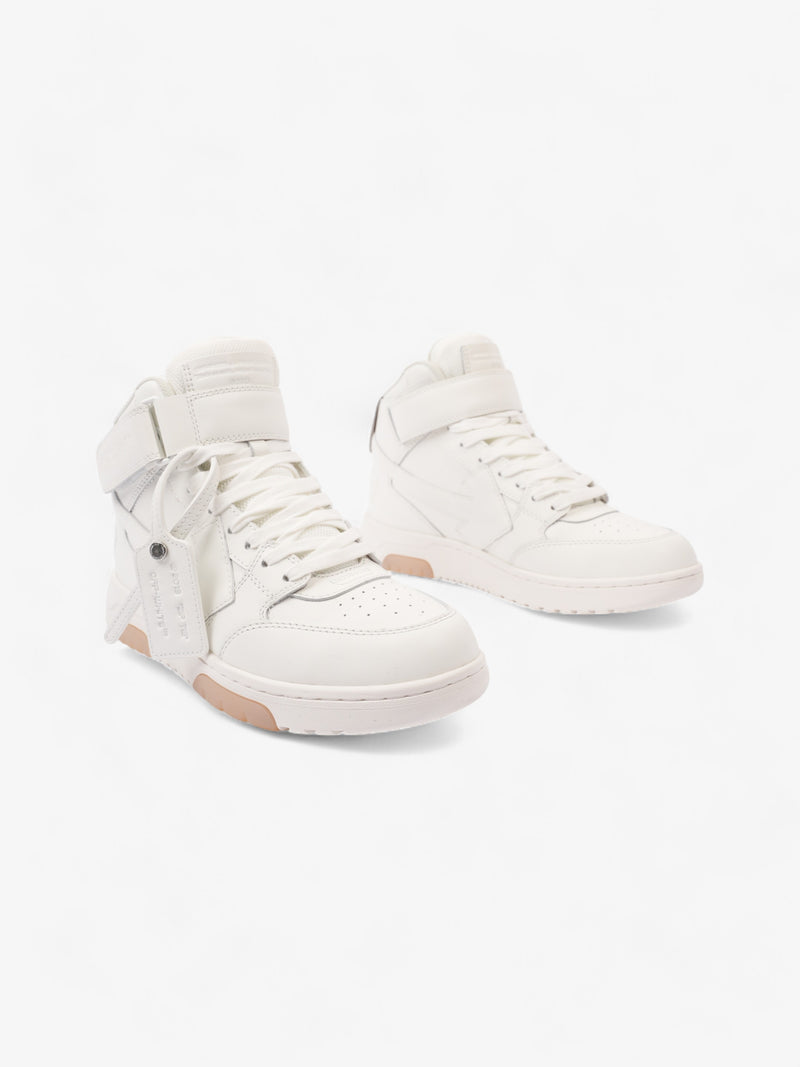  Off White Out Of Office Mid Top White Leather EU 40 UK 6