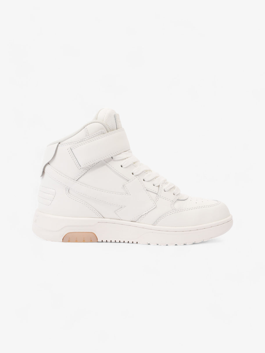 Off White Out Of Office Mid Top White Leather EU 40 UK 6 Image 4