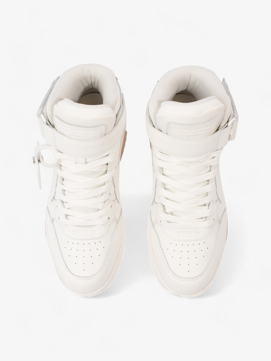 Off White Out Of Office Mid Top White Leather EU 40 UK 6 Image 8