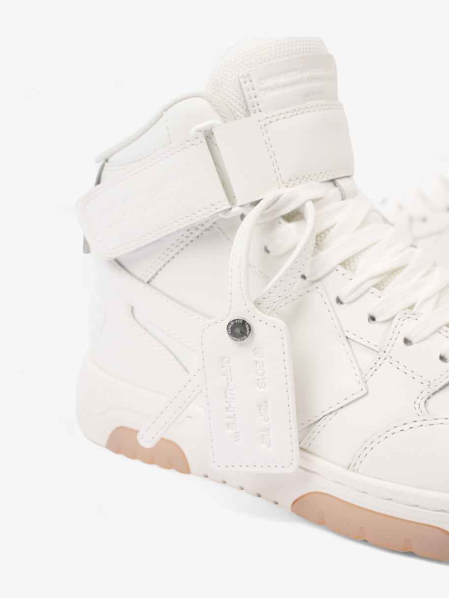 Off White Out Of Office Mid Top White Leather EU 40 UK 6 Image 9