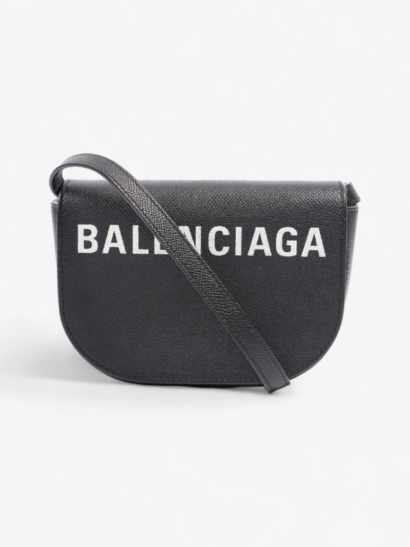  Balenciaga Ville Day Bag Black Leather