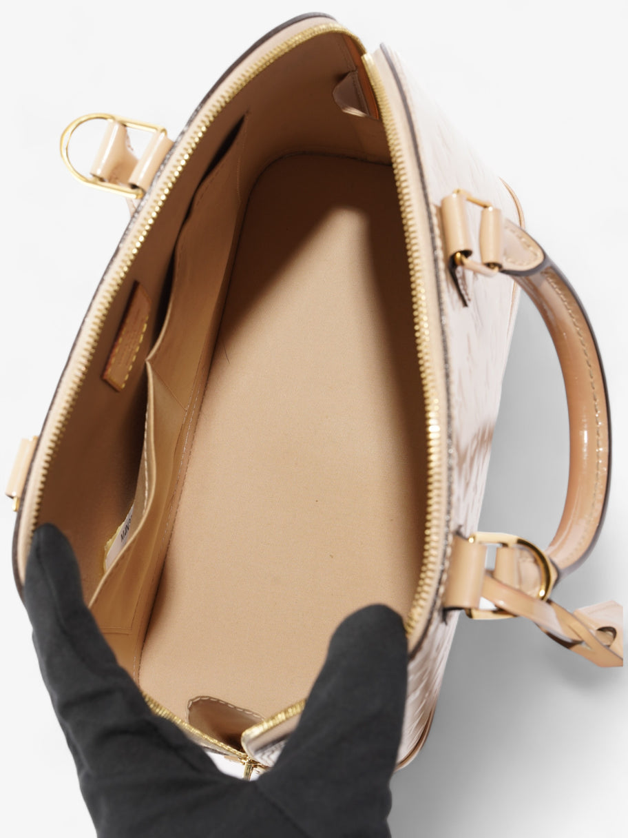 Louis Vuitton Alma Beige Vernis Leather PM Image 7