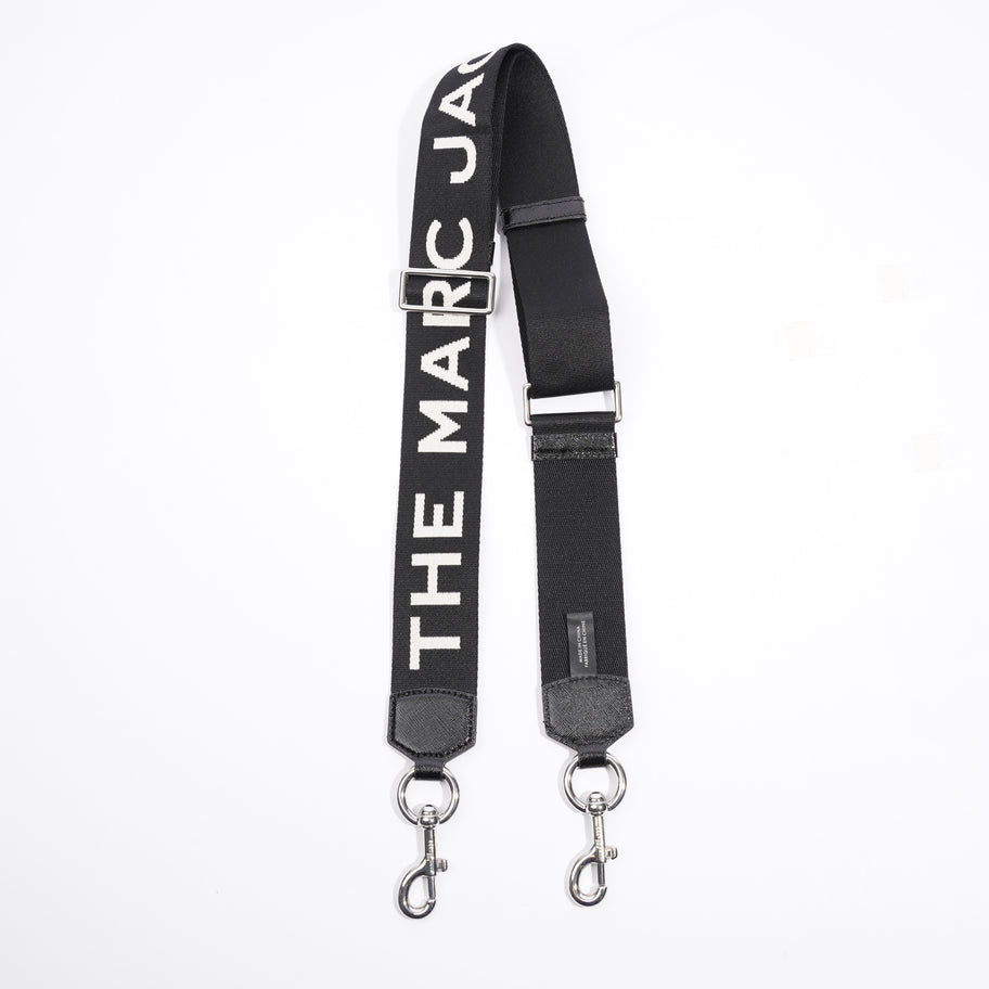 Strap Black / White Cotton Image 1