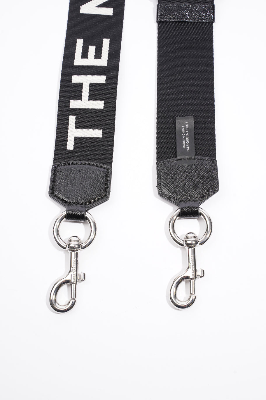 Strap Black / White Cotton Image 2