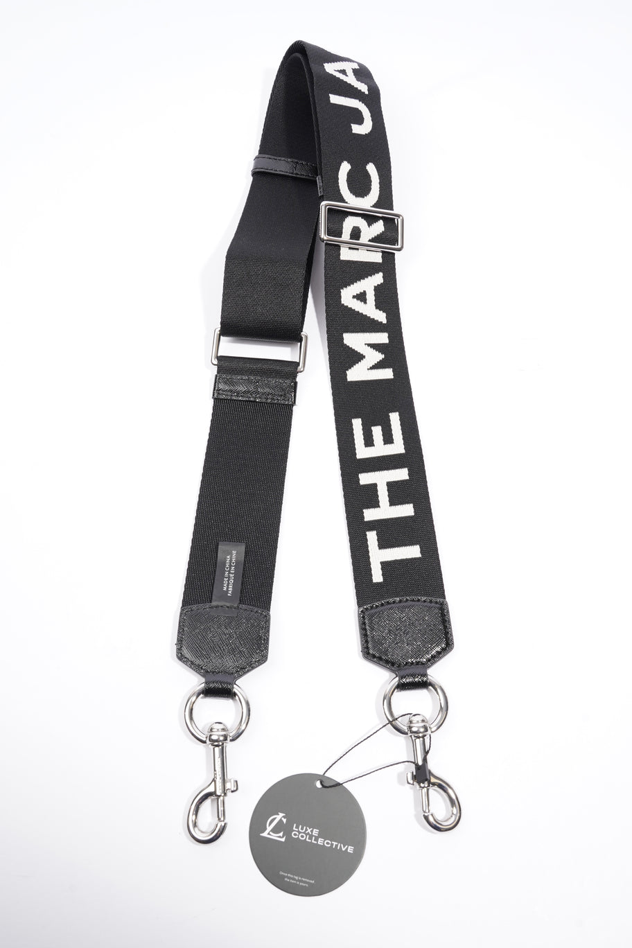 Strap Black / White Cotton Image 6