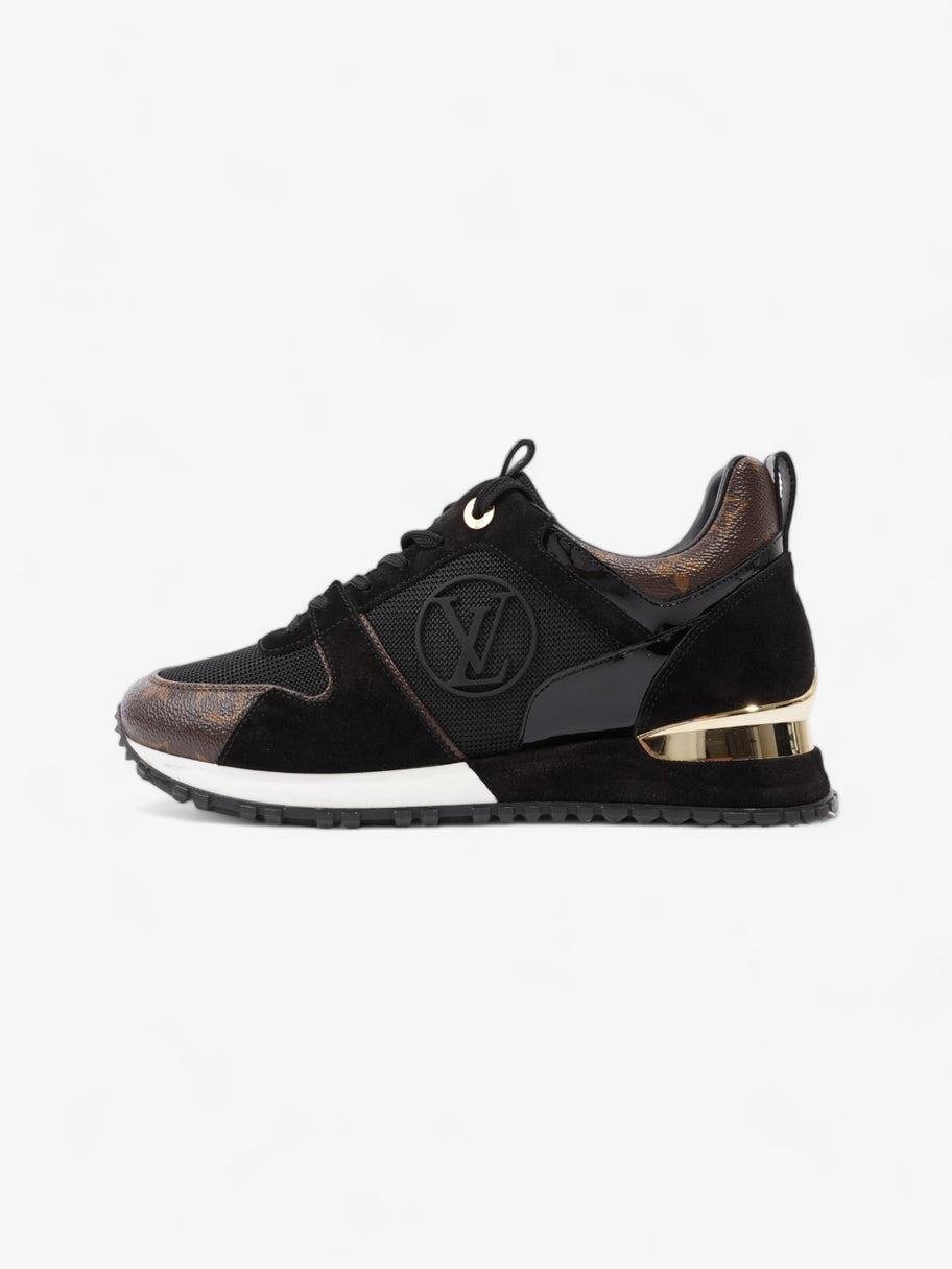 Louis Vuitton Run Away Trainer Black / Monogram Mesh EU 38 UK 5 Image 5