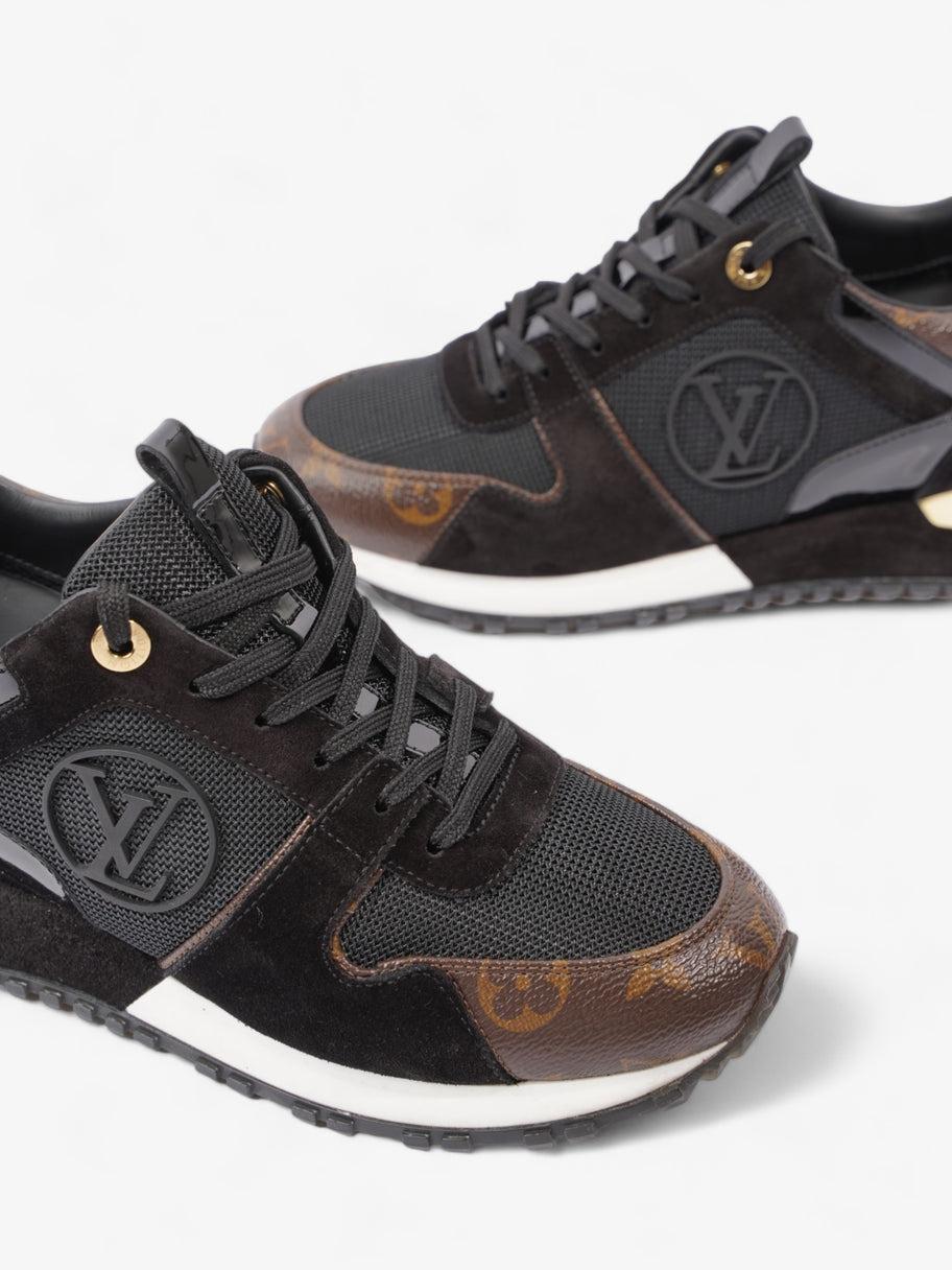 Louis Vuitton Run Away Trainer Black / Monogram Mesh EU 38 UK 5 Image 9