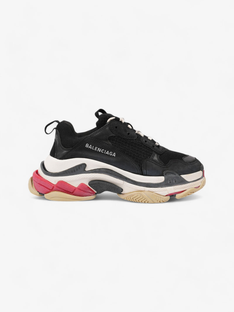  Balenciaga Triple S Black / White / Red Mesh EU 40 UK 6