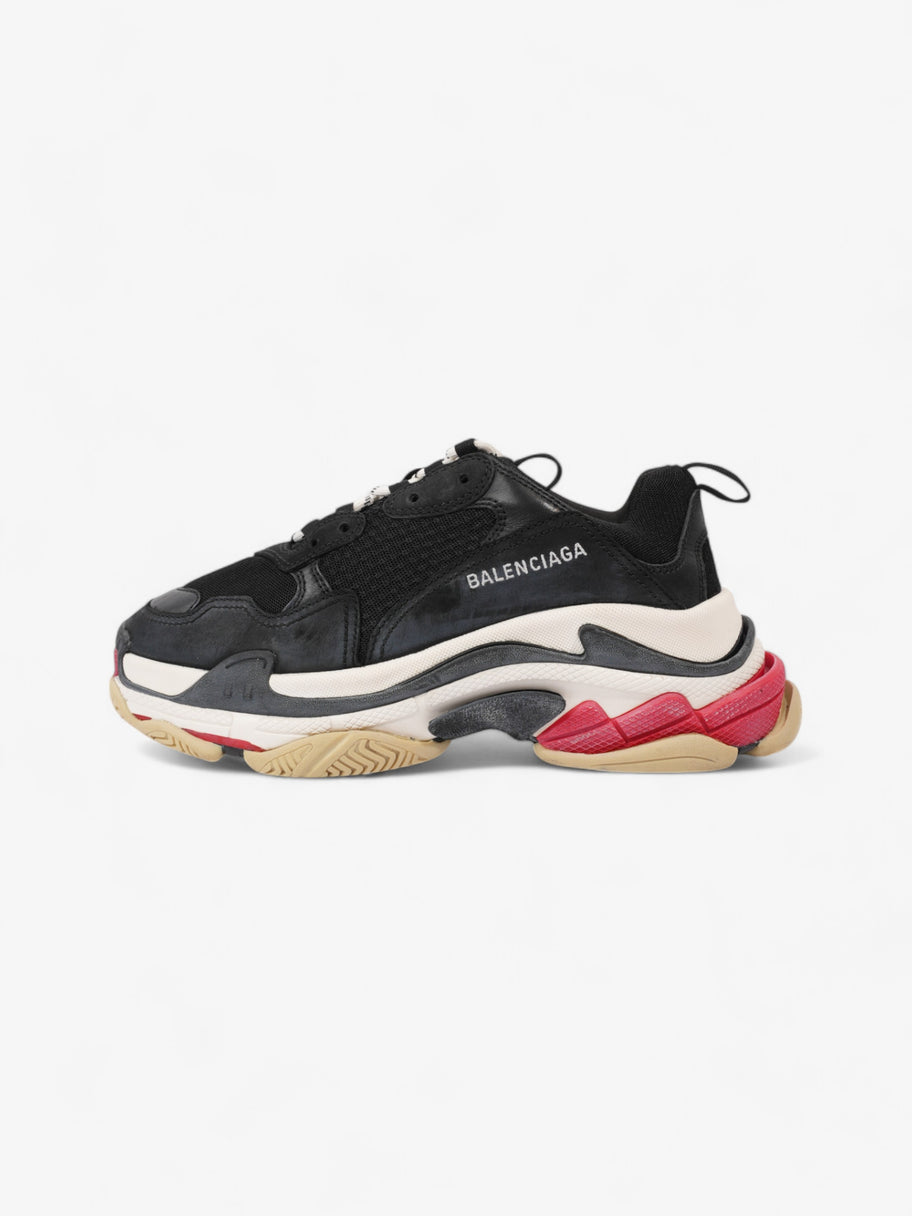 Balenciaga Triple S Black / White / Red Mesh EU 40 UK 6 Image 5