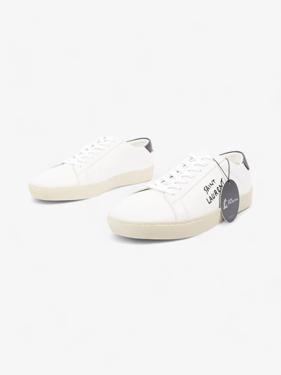 Saint Laurent Court Classic White / Black Leather EU 41 UK 8 Image 10