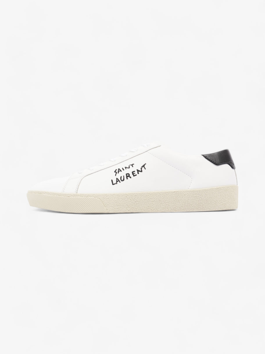 Saint Laurent Court Classic White / Black Leather EU 41 UK 8 Image 5