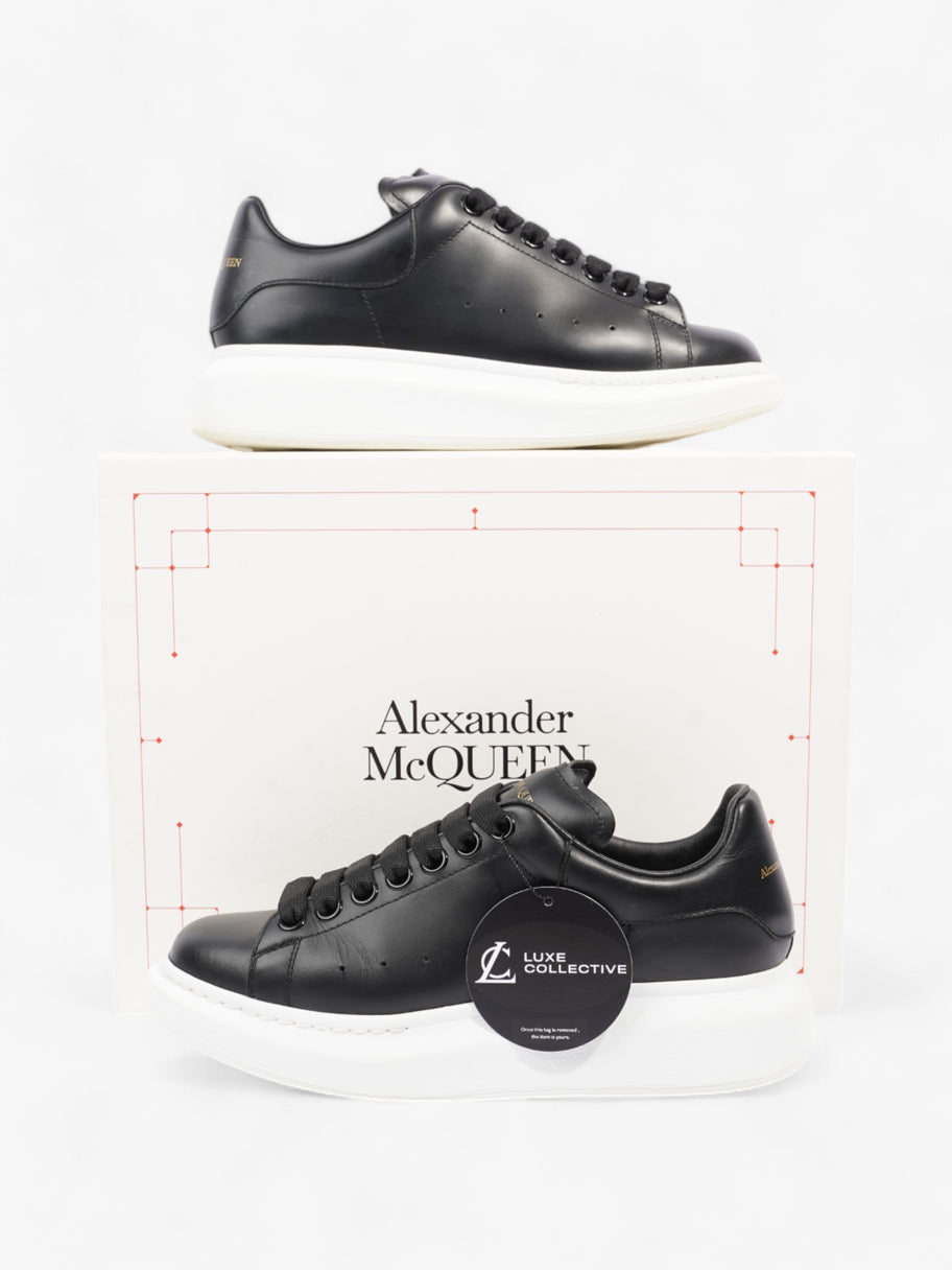 Alexander McQueen Oversized Sneaker Black Leather EU 37.5 UK 4.5 Image 10