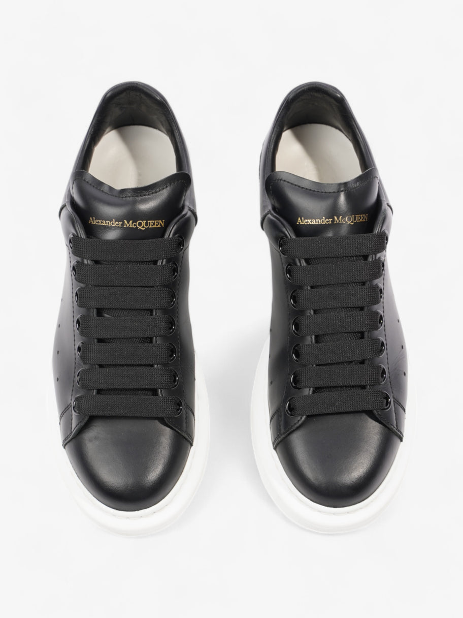 Alexander McQueen Oversized Sneaker Black Leather EU 37.5 UK 4.5 Image 8