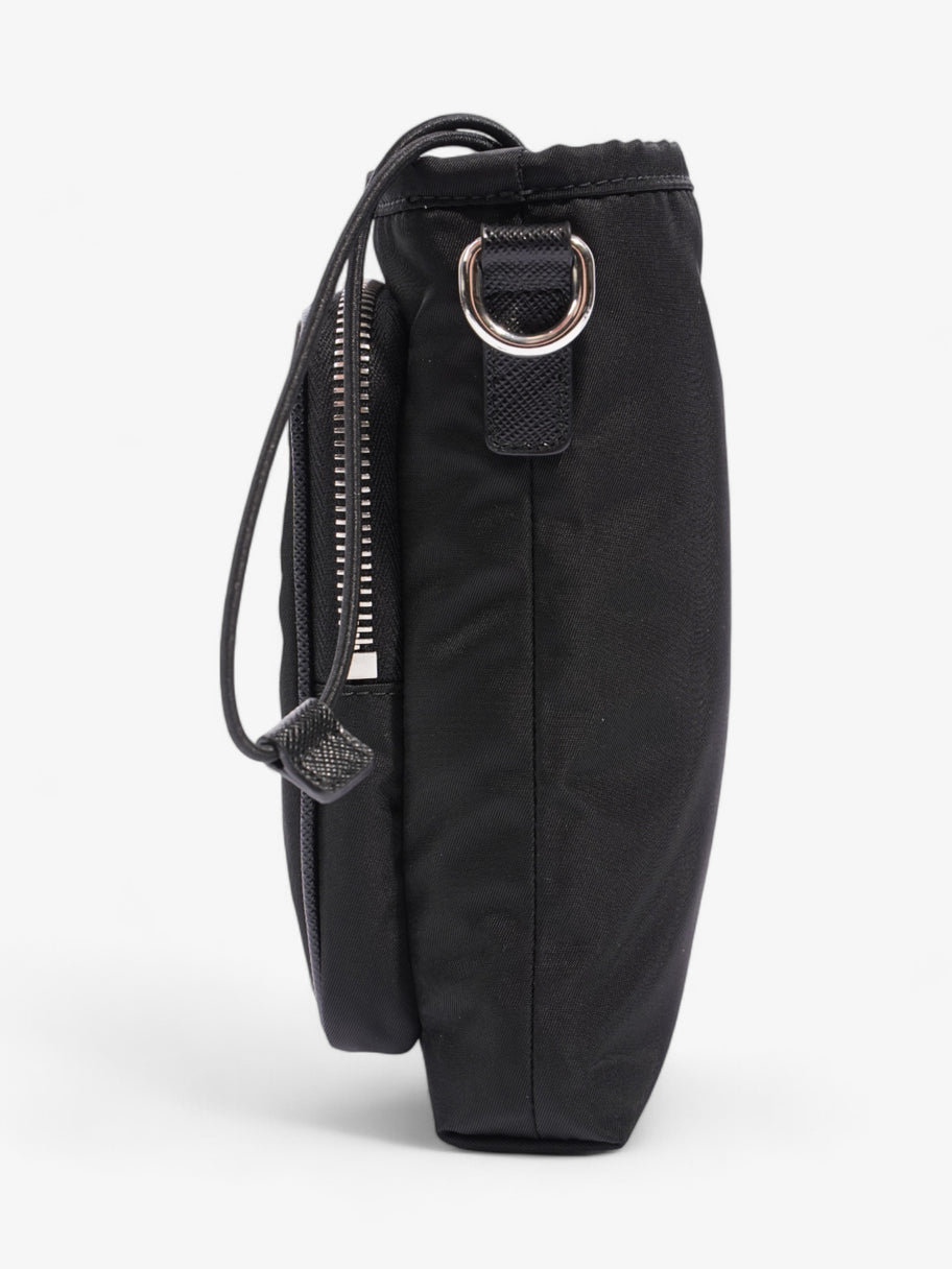 Prada Phone Case Crossbody Black Re Nylon Image 3