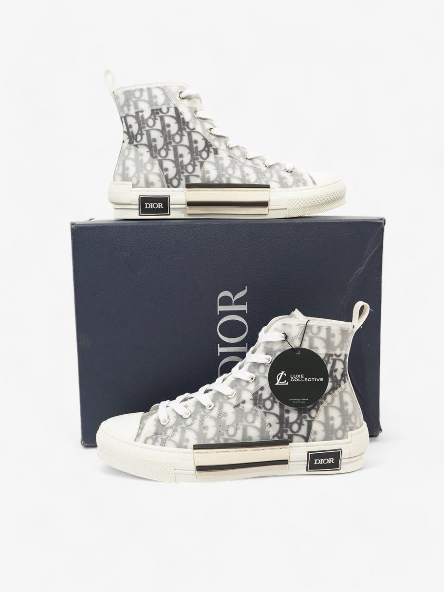 B23 High-top White / Grey Oblique Mesh EU 41 UK 7 Image 9