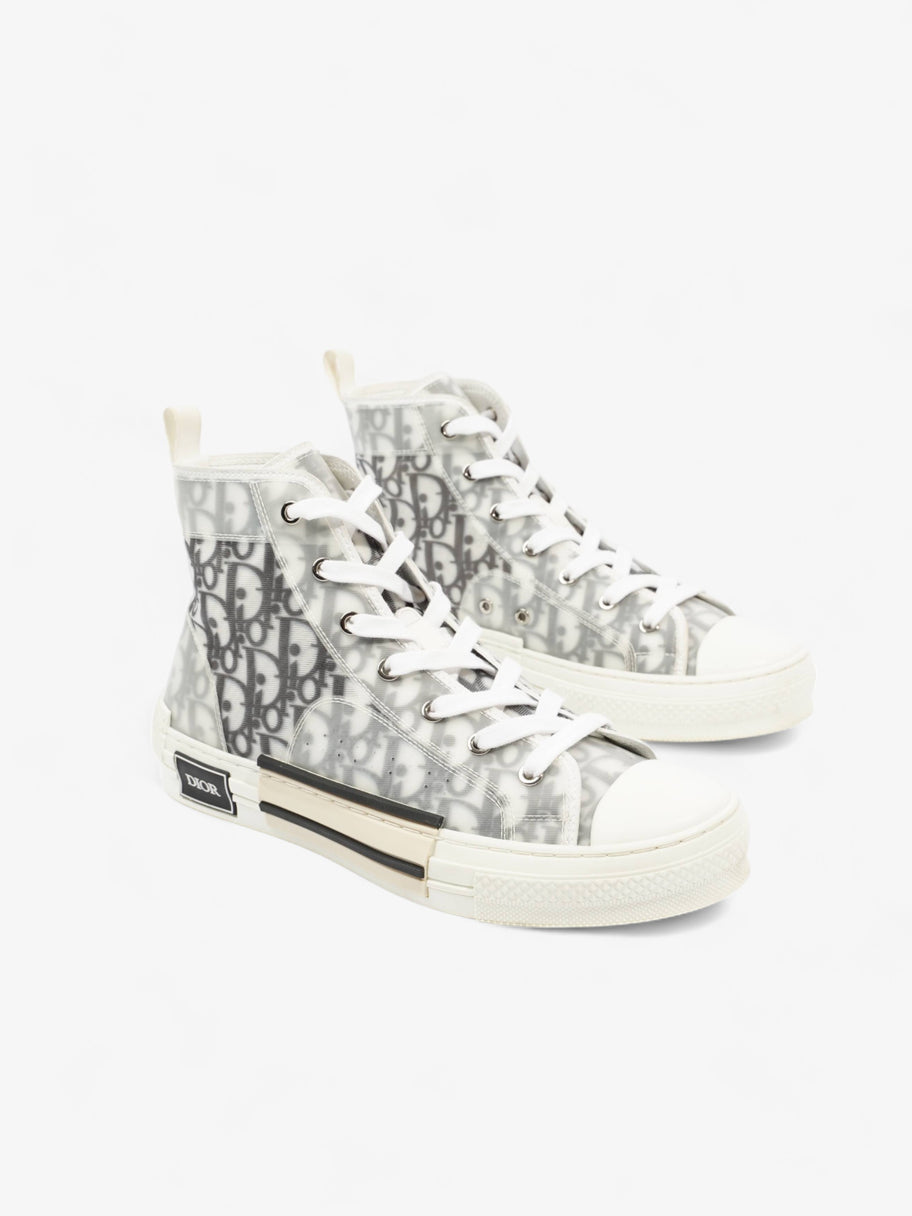 B23 High-top White / Grey Oblique Mesh EU 41 UK 7 Image 2