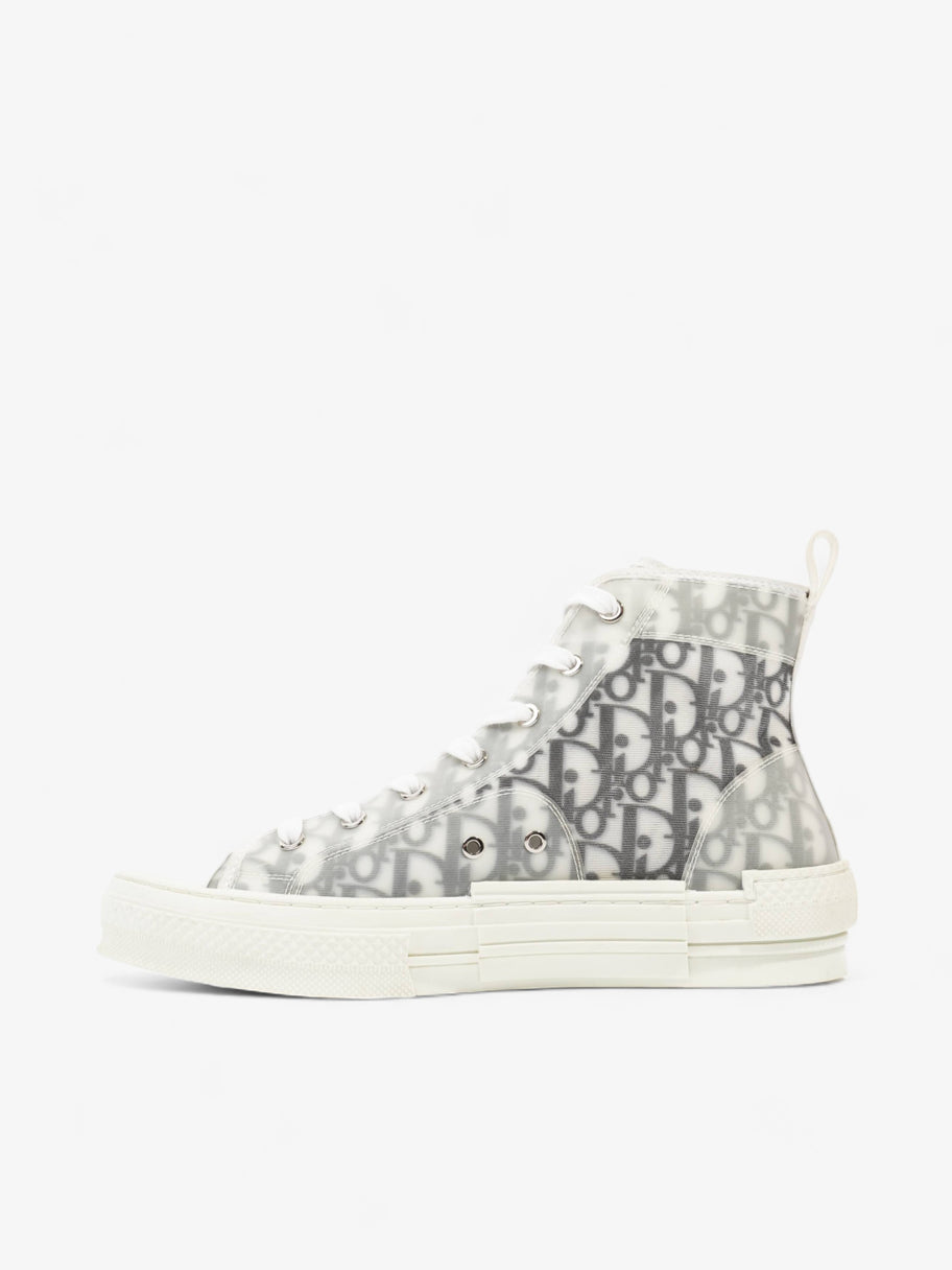 B23 High-top White / Grey Oblique Mesh EU 41 UK 7 Image 3