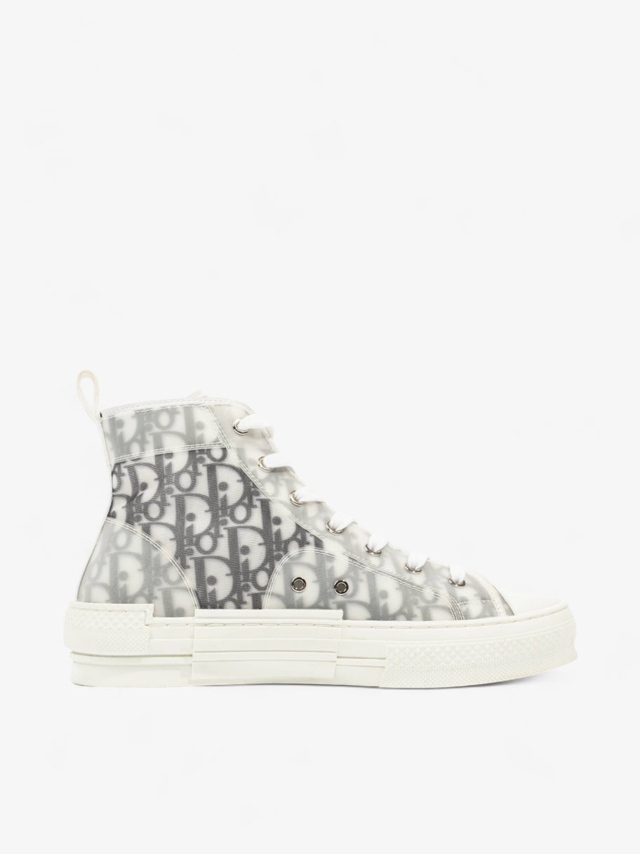 B23 High-top White / Grey Oblique Mesh EU 41 UK 7 Image 4