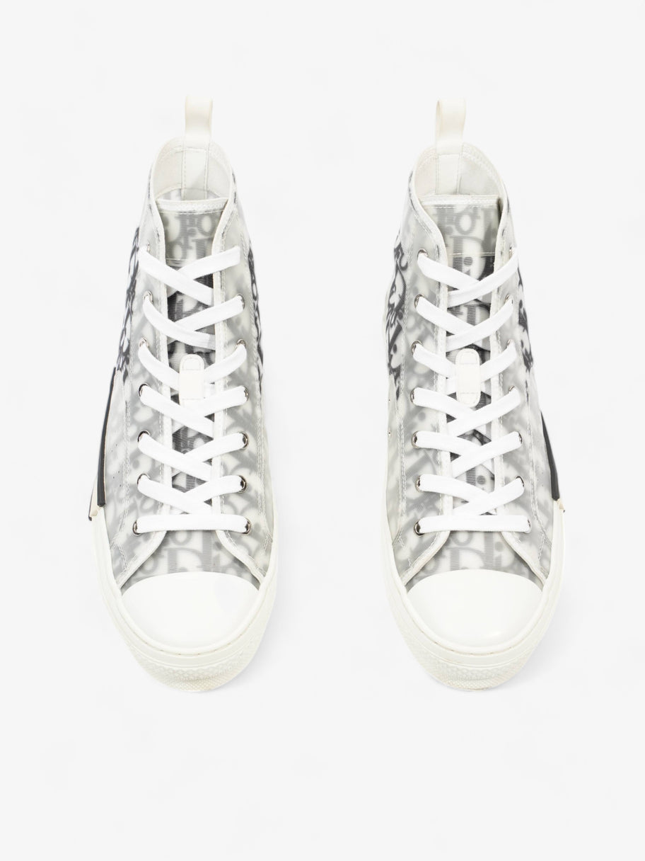 B23 High-top White / Grey Oblique Mesh EU 41 UK 7 Image 8