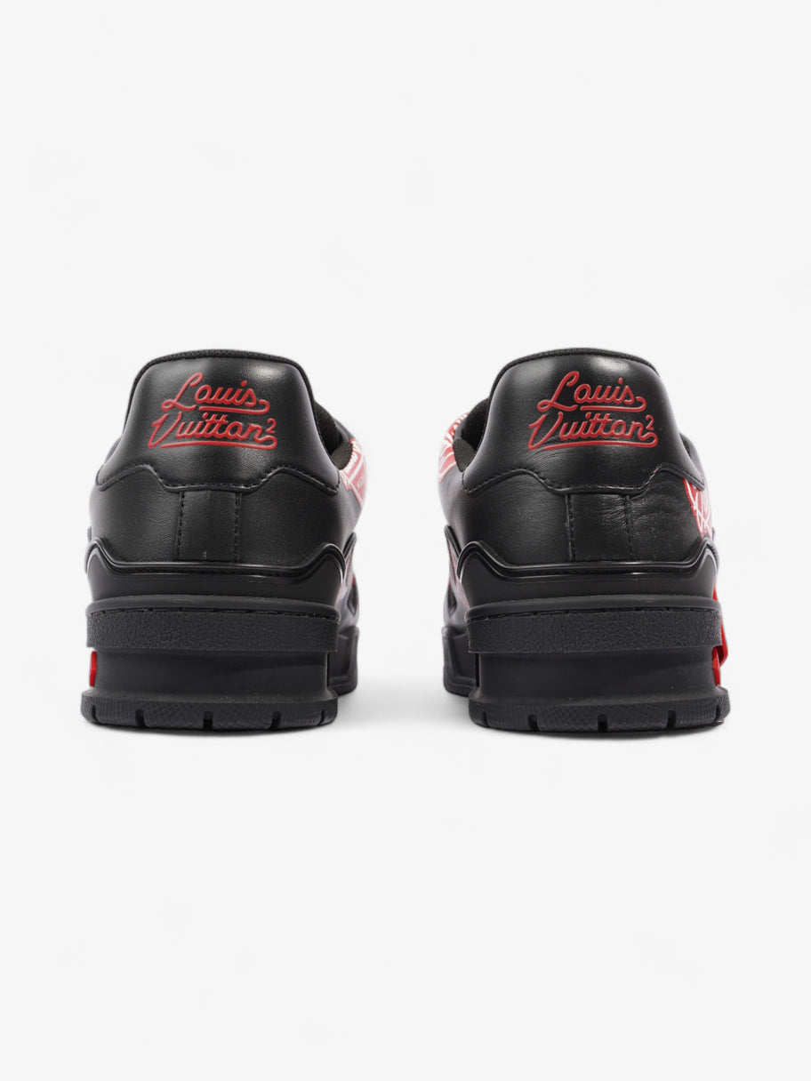 Virgil Abloh x Nigo LV Made Heart Trainer Black / Red Leather EU 40.5 UK 6.5 Image 6