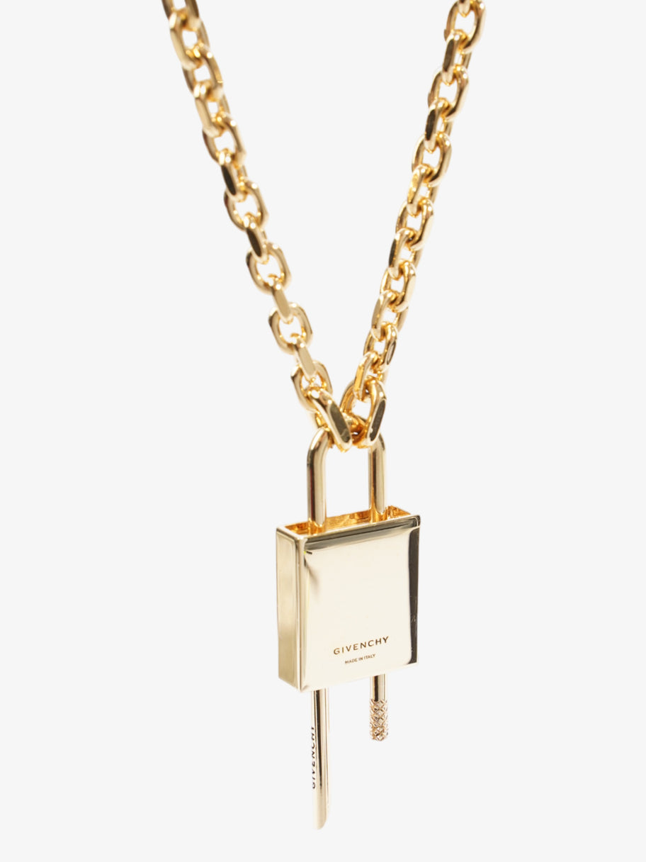 Givenchy 4G Padlock Necklace Gold Brass Image 4