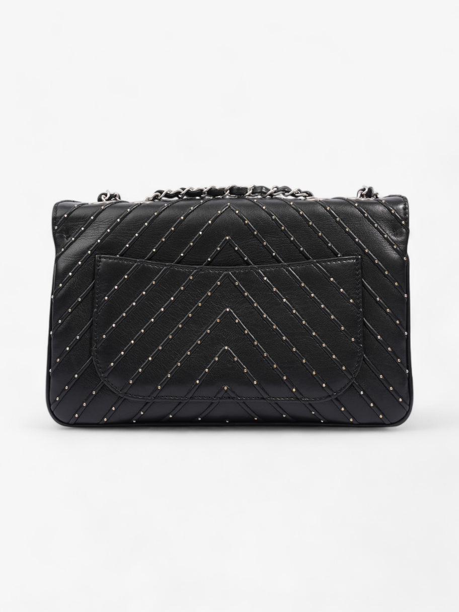 Chanel Stud Wars Flap Bag Black Calfskin Leather Image 4