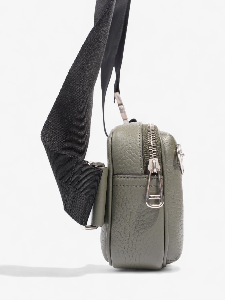 Mulberry Utility Postman's Bag Green / Black Leather Image 5