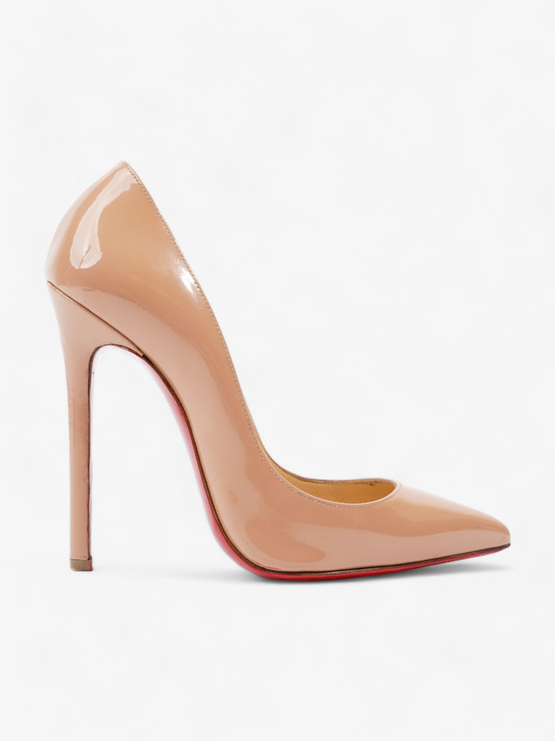  Pigalle Heels 120 Nude Patent Leather EU 38 UK 5