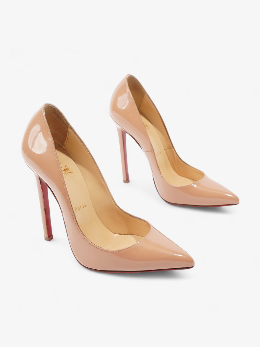 Pigalle Heels 120 Nude Patent Leather EU 38 UK 5 Image 2