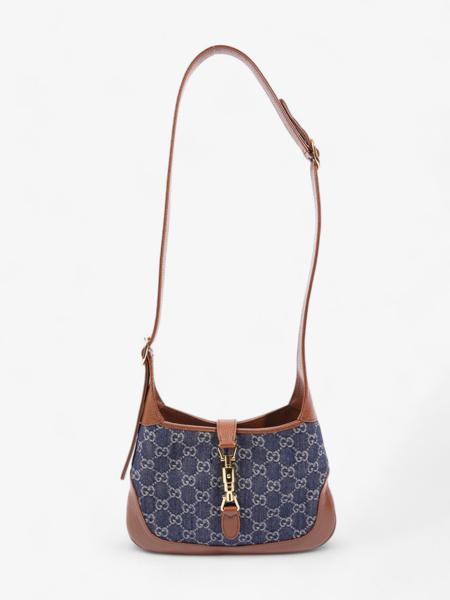 Gucci Jackie 1961 Brown / Denim Denim Small Image 3