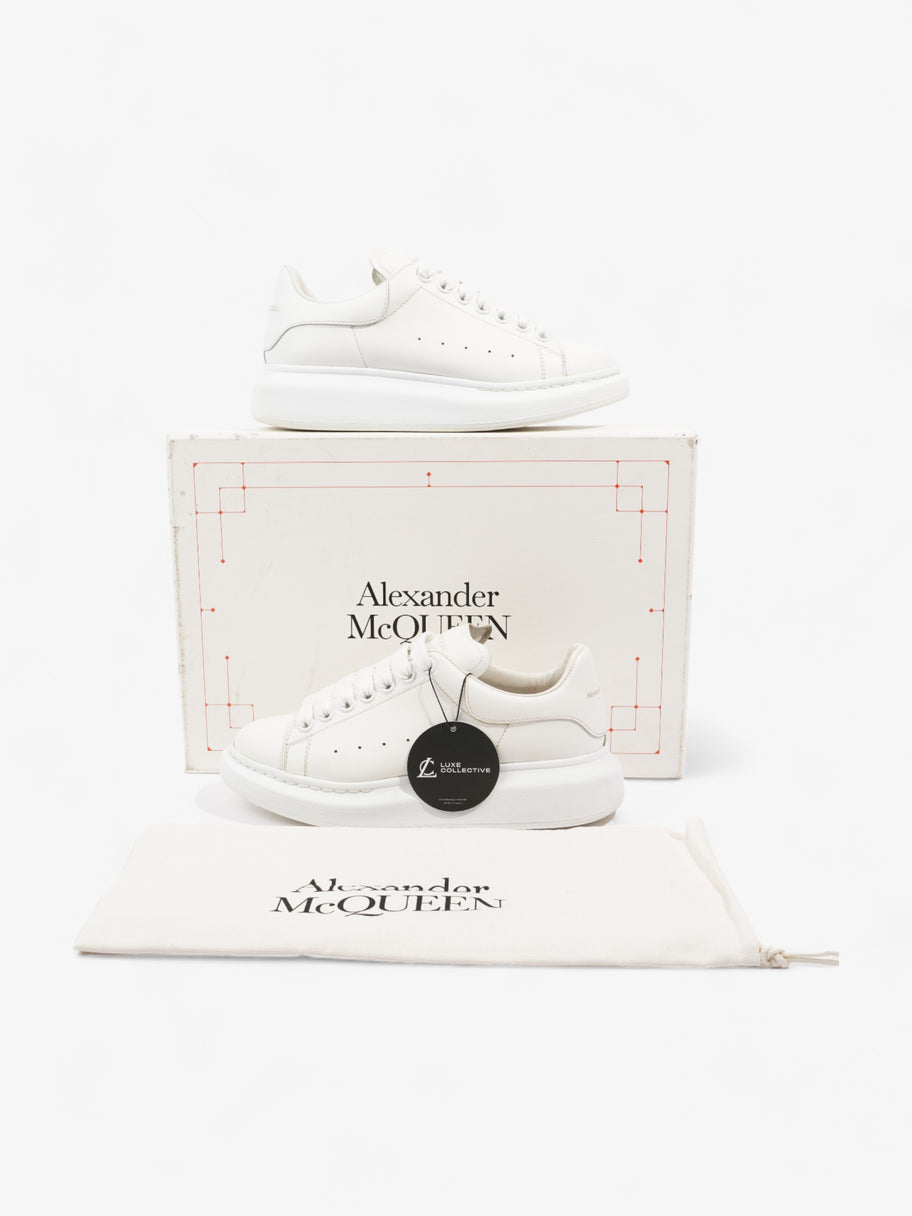 Alexander McQueen Oversized Sneakers White Leather EU 37 UK 4 Image 10