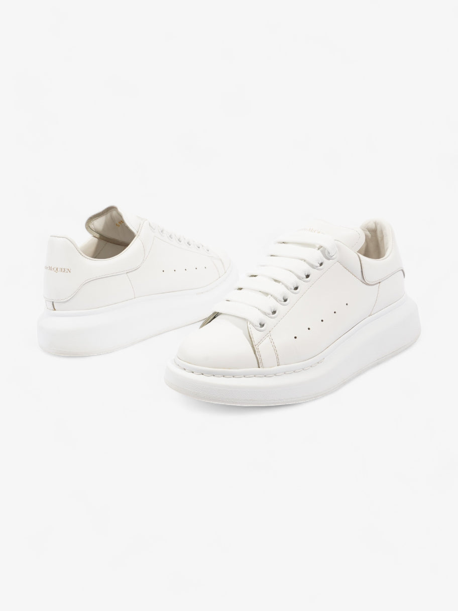 Alexander McQueen Oversized Sneakers White Leather EU 37 UK 4 Image 9