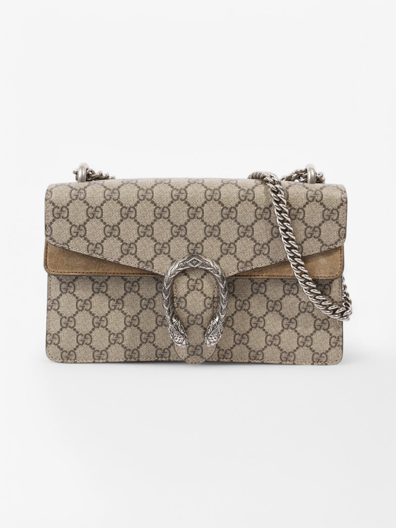  Gucci Dionysus GG Supreme / Beige / Ebony Coated Canvas Small