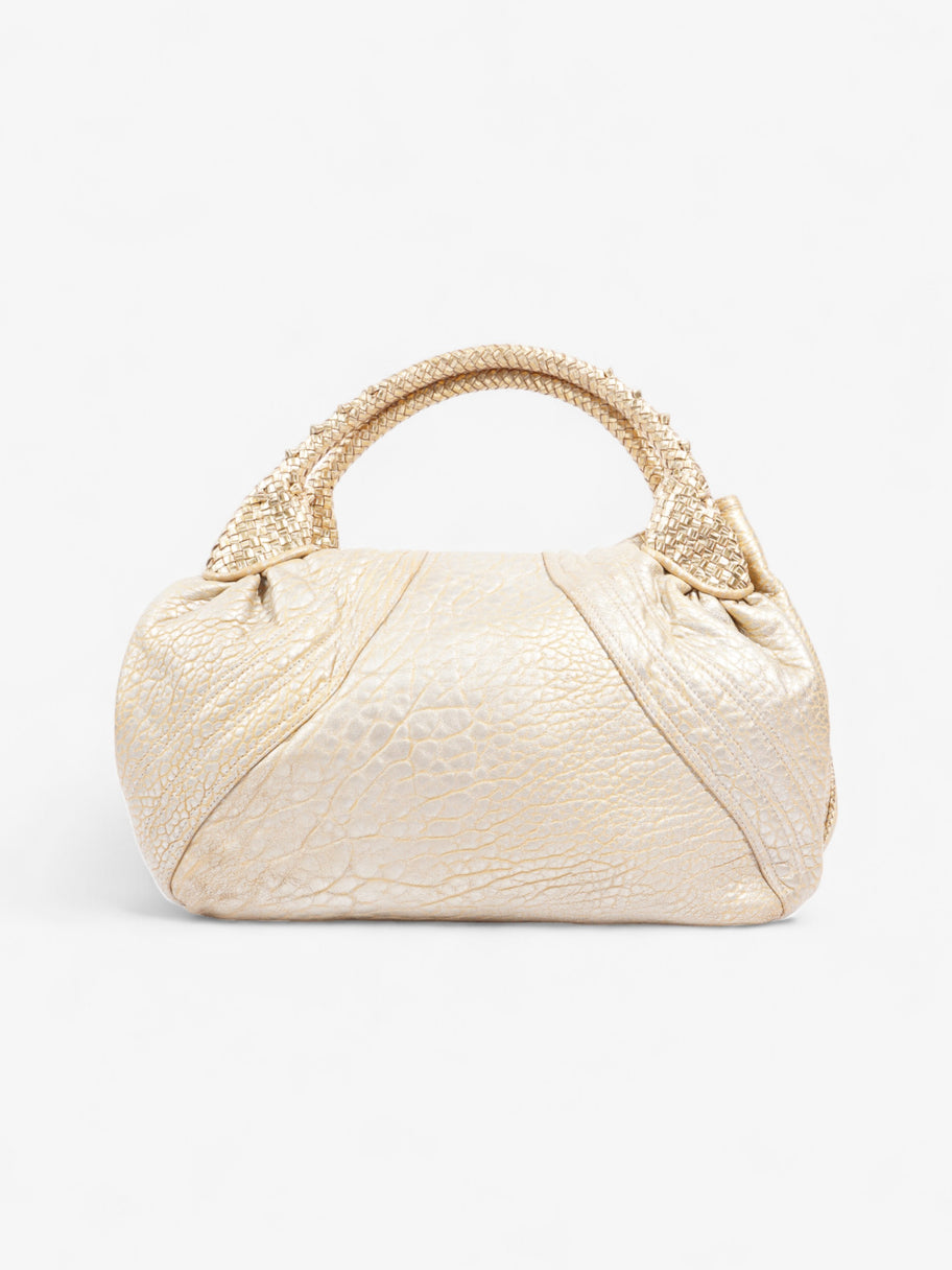 Fendi Spy Bag Gold / Silver Leather Image 5