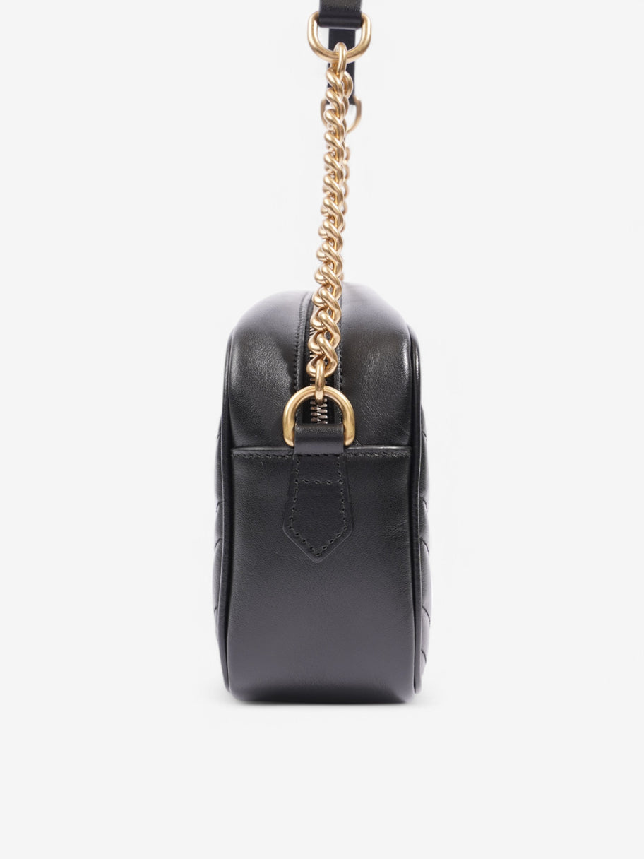 Gucci Marmont Zip Black Matelasse Leather Small Image 3