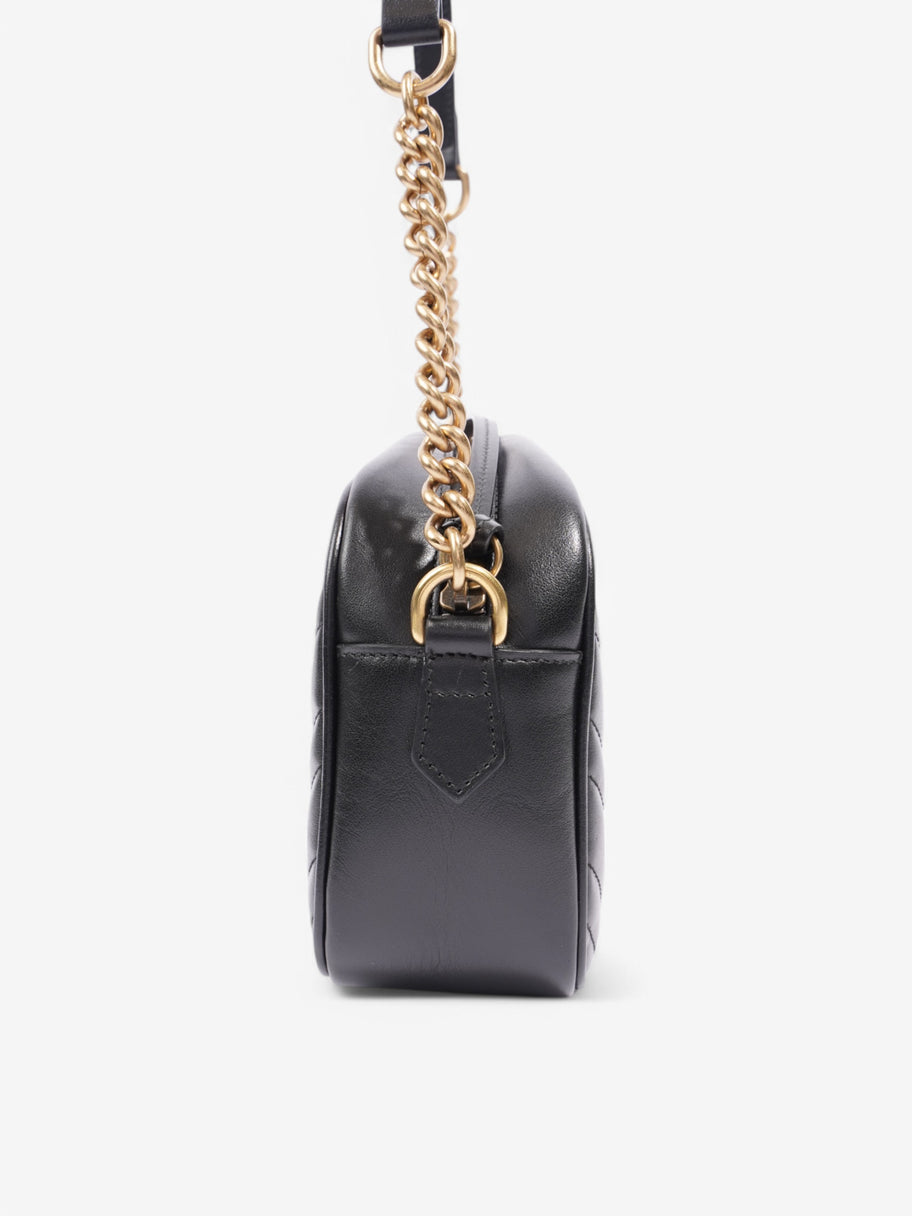 Gucci Marmont Zip Black Matelasse Leather Small Image 5