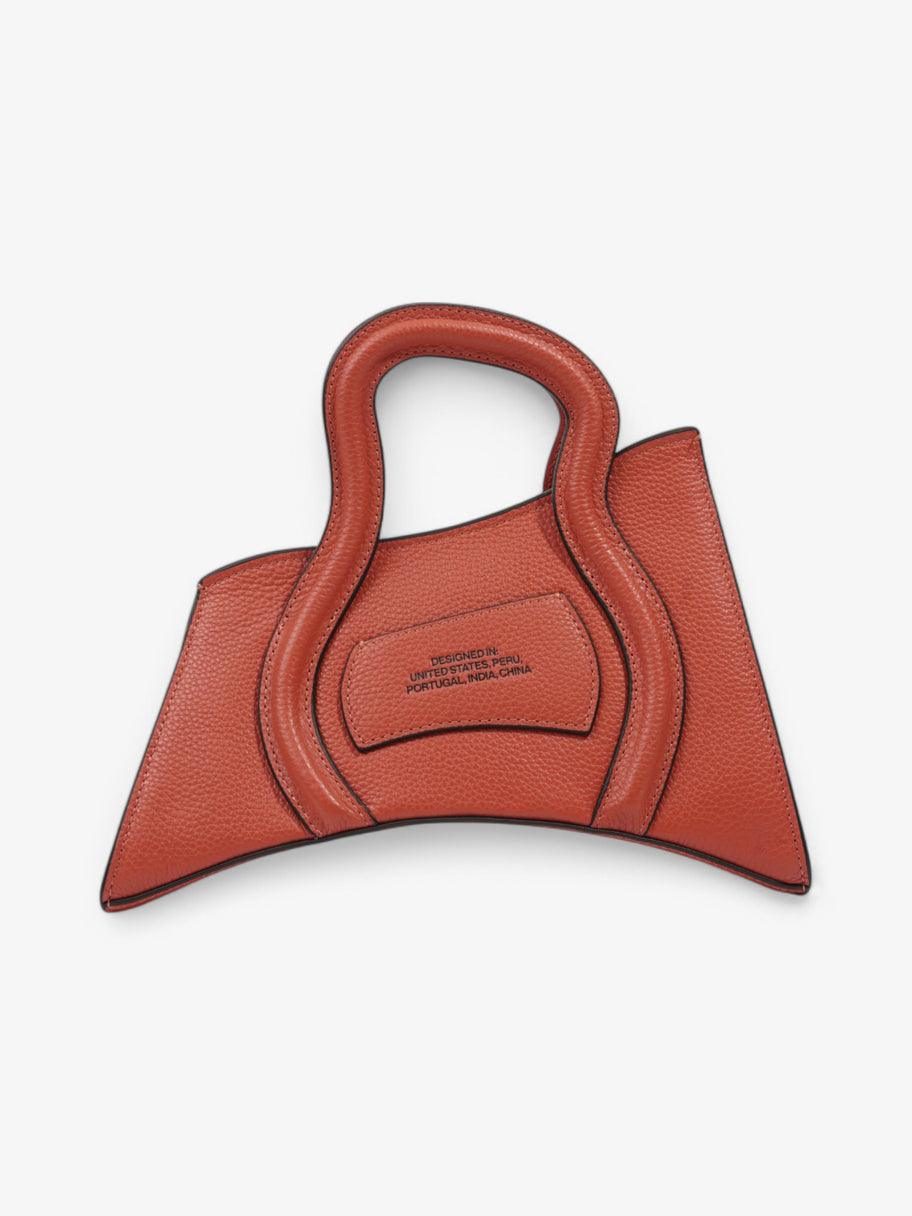 MSCHF Global Supply Chain Telephone Handbag Rust Leather Image 4