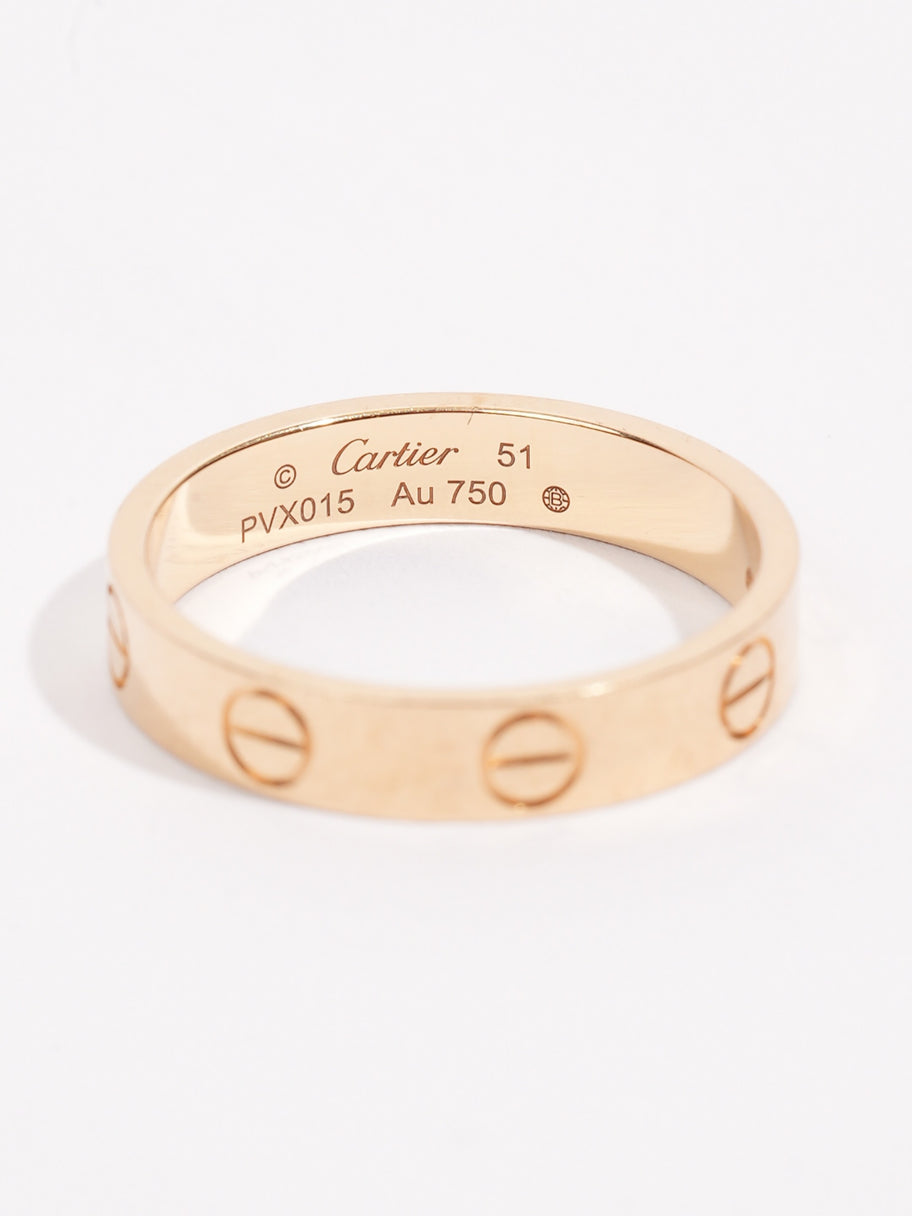 Cartier Love Wedding Band Yellow Gold Yellow Gold 51 Image 2