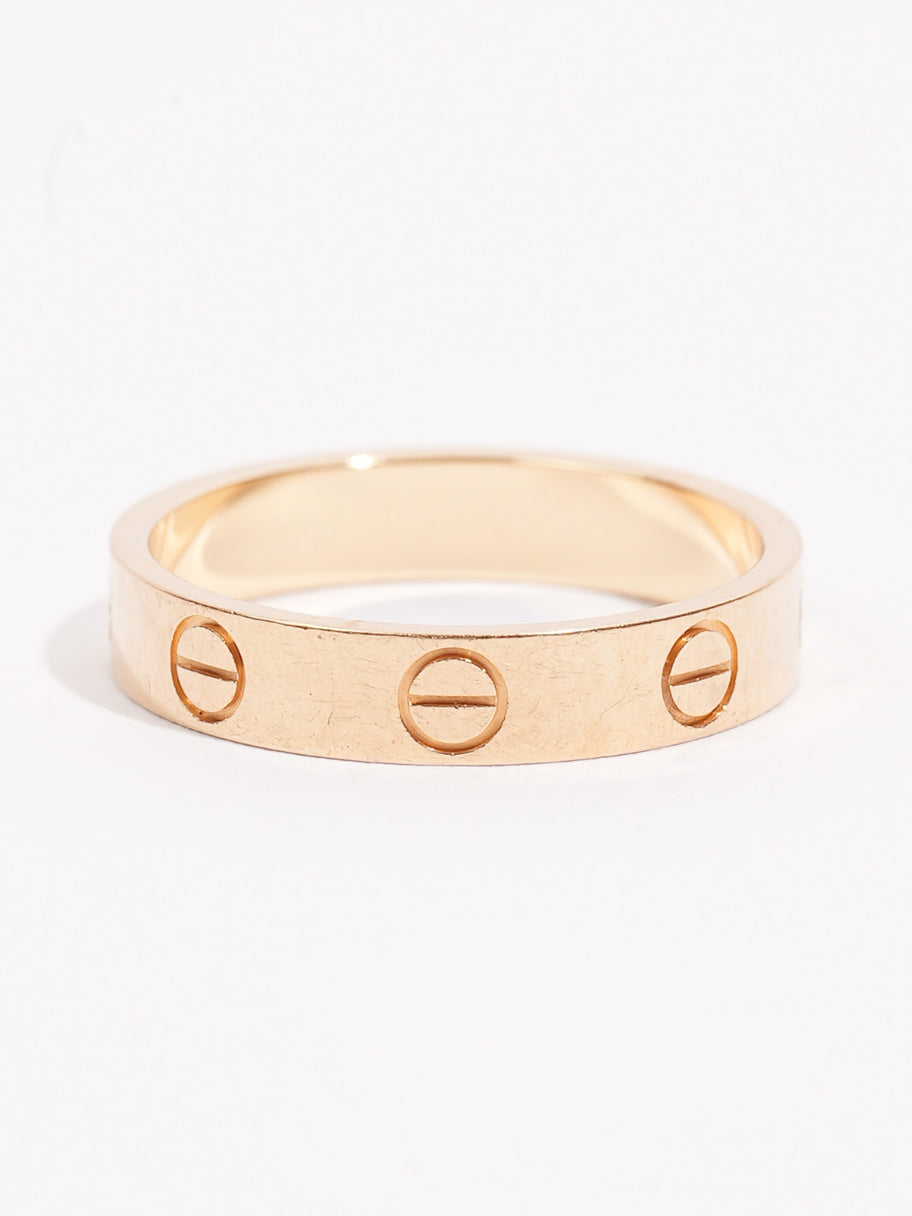 Cartier Love Wedding Band Yellow Gold Yellow Gold 51 Image 4