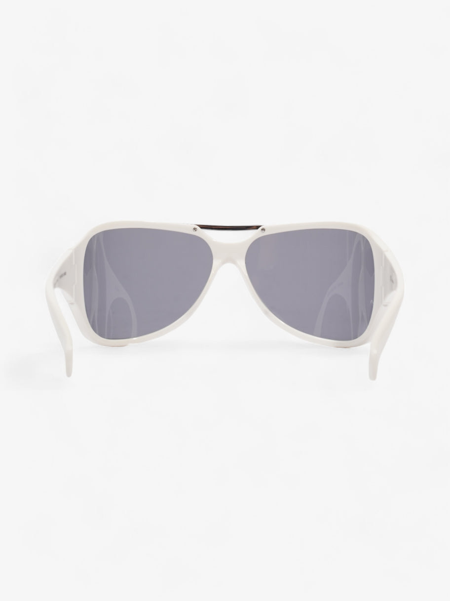 Givenchy SGV569S Sunglasses White Acetate 120mm Image 3