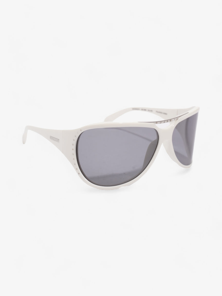 Givenchy SGV569S Sunglasses White Acetate 120mm Image 5