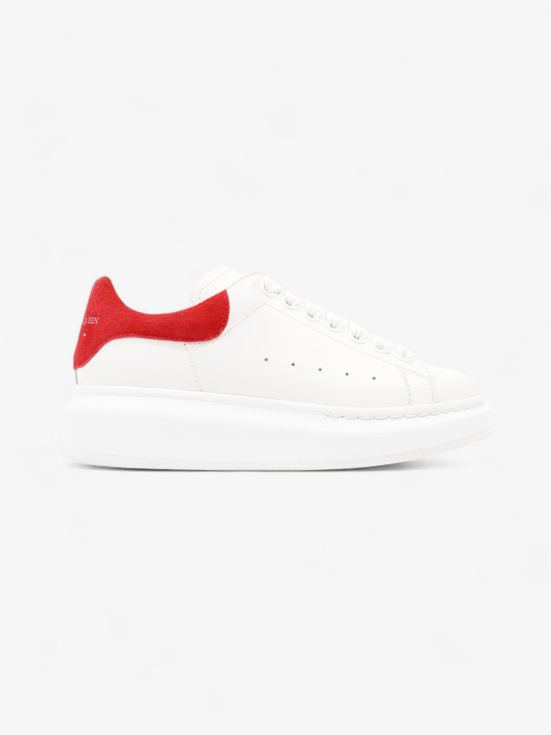  Alexander McQueen Oversized Sneakers White / Red Leather EU 35.5 UK 2.5