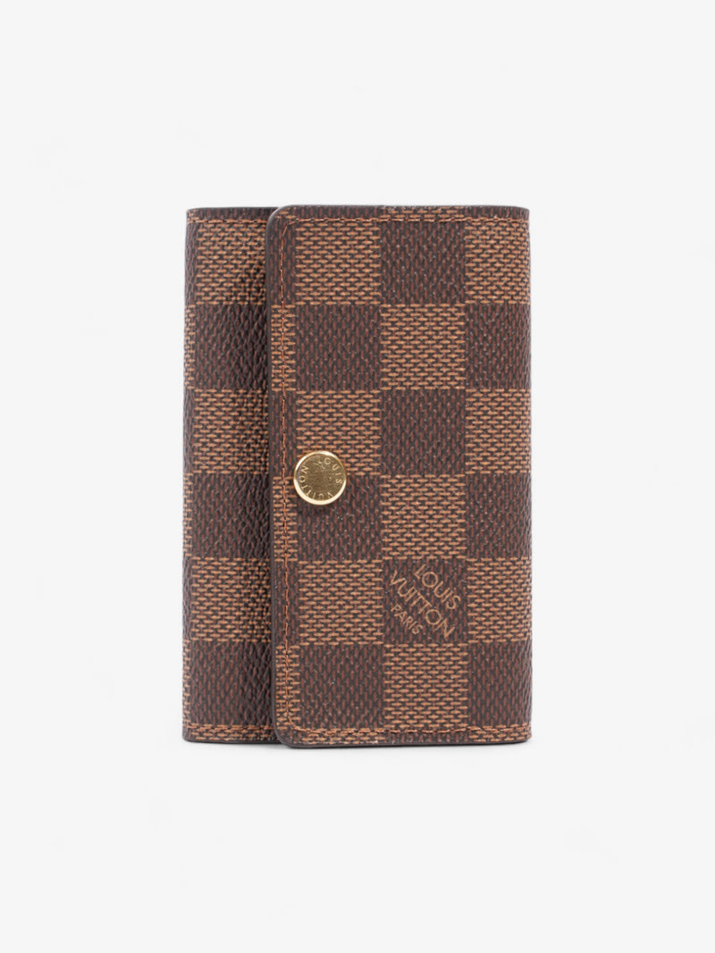  Louis Vuitton Multicles 6 Key Holder Damier Ebene Coated Canvas