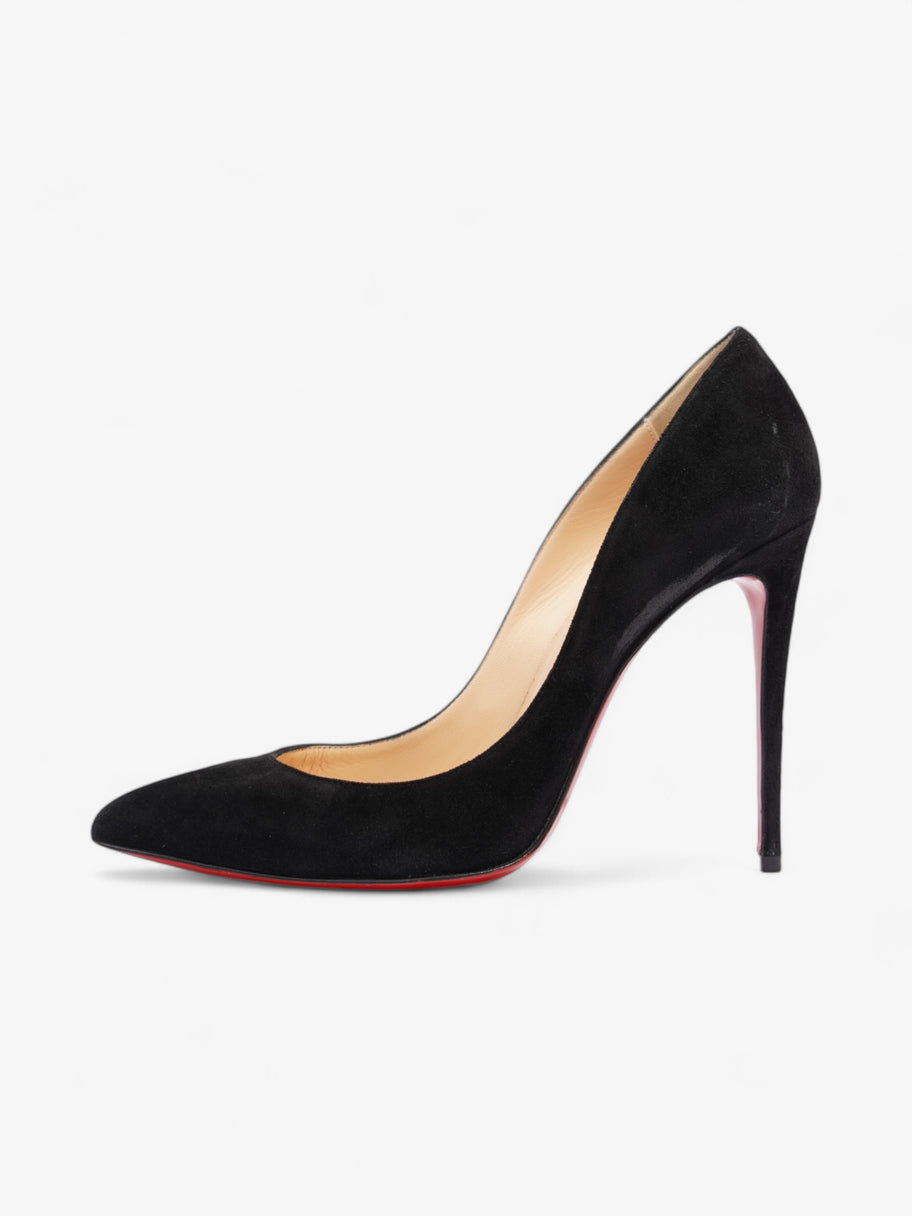 Christian Louboutin So Kate Heels 100 Black Suede EU 39 UK 6 Image 5