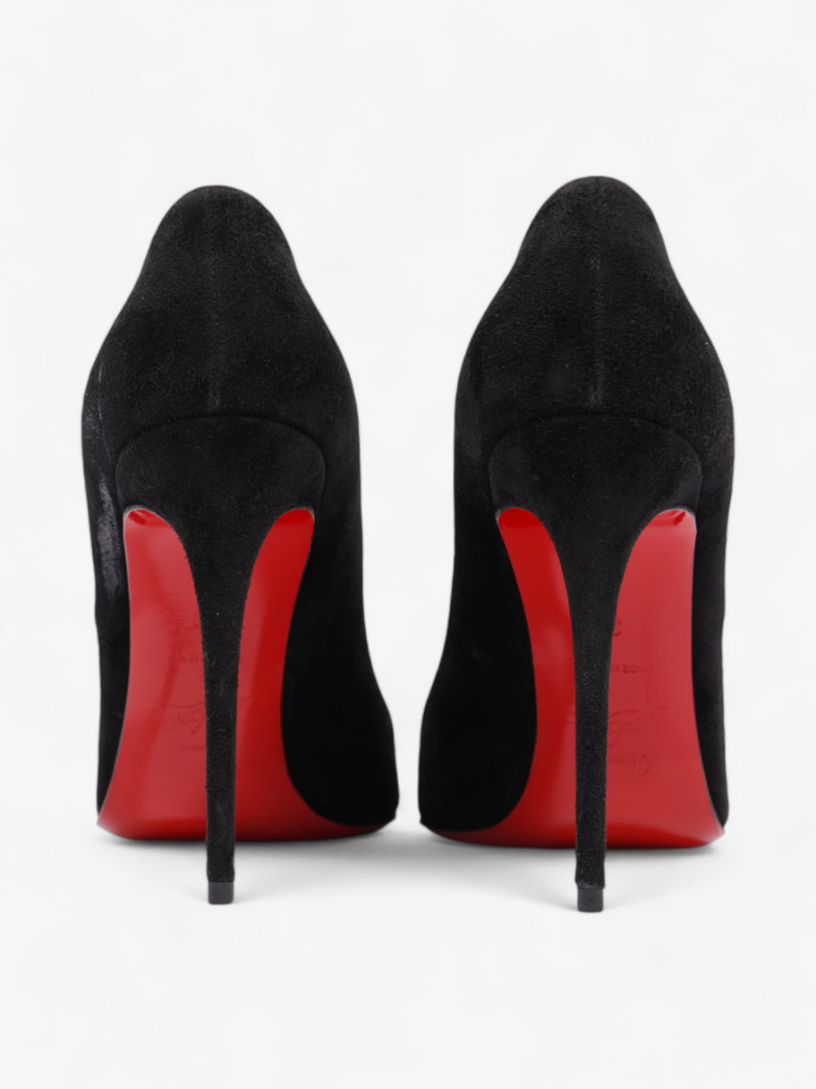 Christian Louboutin So Kate Heels 100 Black Suede EU 39 UK 6 Image 6