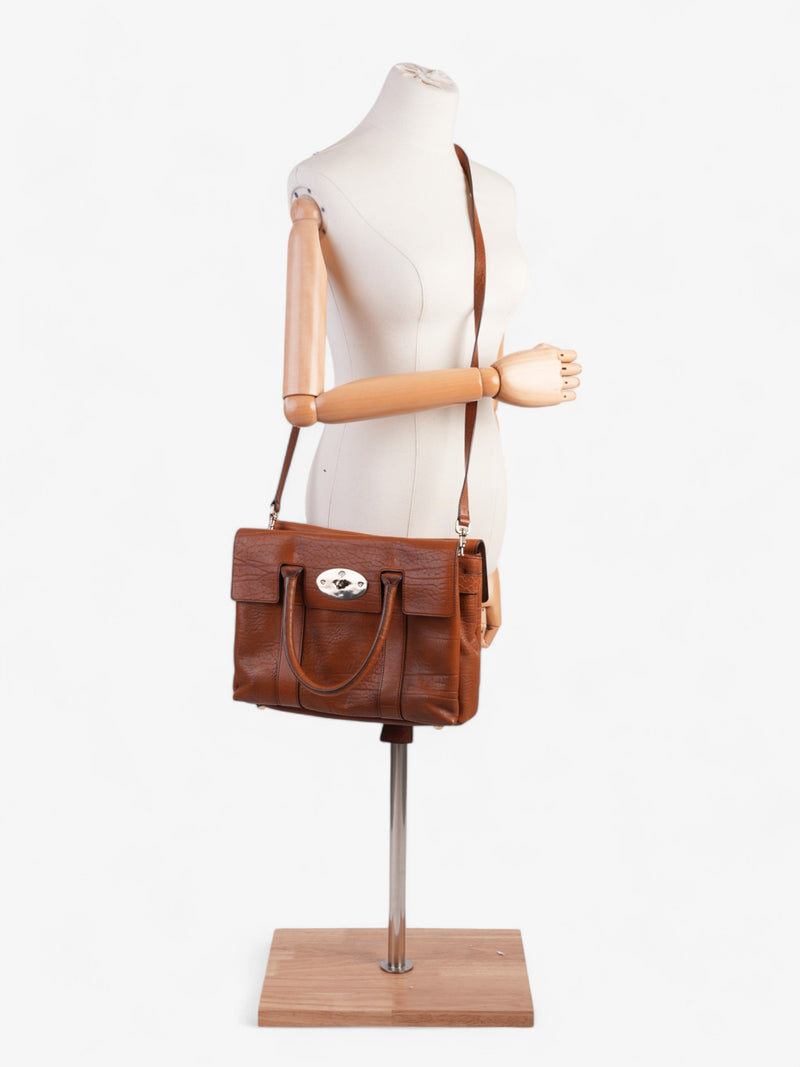  Mulberry Double Sided Bayswater Brown Leather